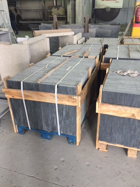 Schiefer Platten  gebürstet (2)
